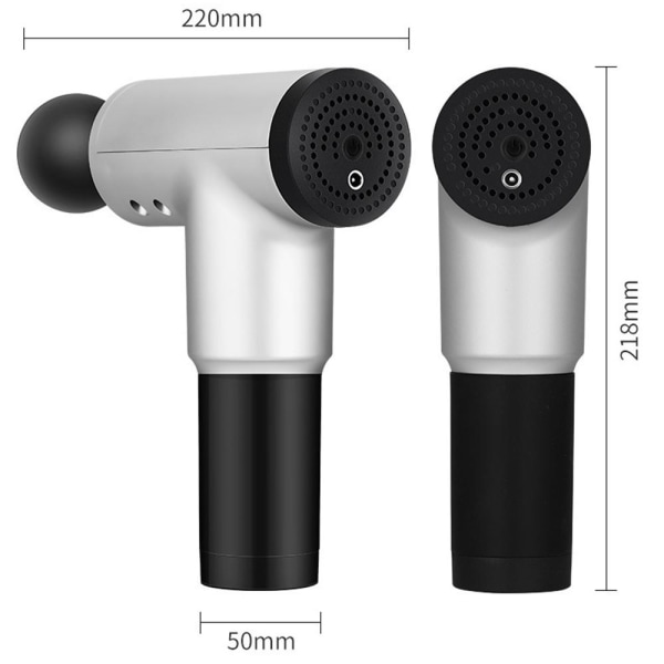 Massage Pistol för Muskler Blå