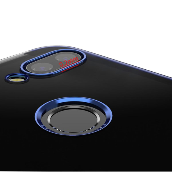 Huawei Honor 10 Lite - Suojaava Floveme-silikonisuoja Blå