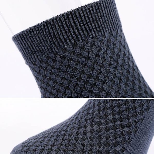 3-PACK Mjuka Strumpor (EUR 39-45) Blågrå