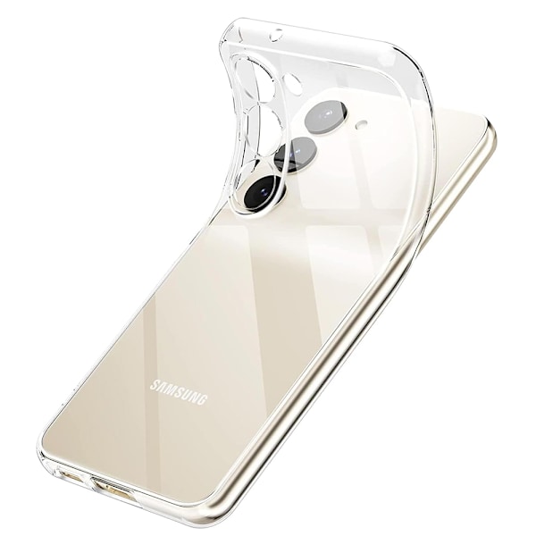 Samsung Galaxy S24 FE Silikonskal - Tunt, Stöttåligt & Perfekt Passform Transparent