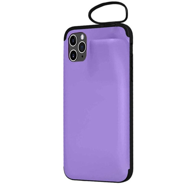iPhone 11 Pro - Praktisk beskyttelsescover (HEAVY DUTY) 2-1 Purple Lila