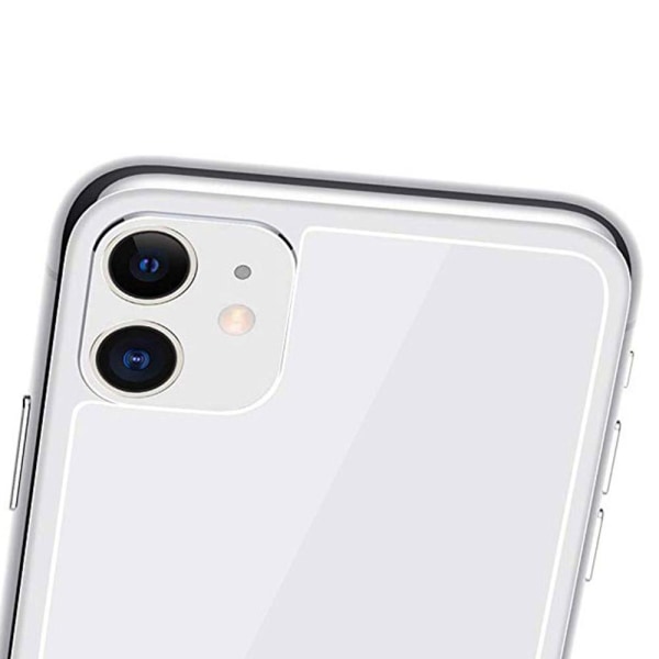 iPhone 11 edessä ja takana 2.5D näytönsuoja 9H HD-Clear Transparent