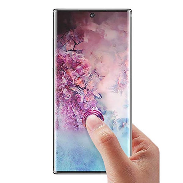 Samsung Galaxy Note10 skærmbeskytter 3D 9H HD-Clear Transparent/Genomskinlig