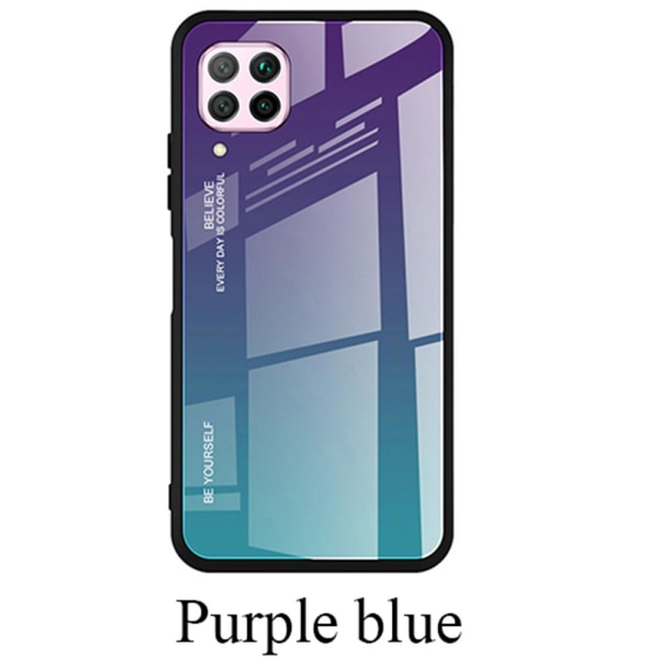 Huawei P40 Lite - Skyddande Skal (Nkobee) Svart/Röd