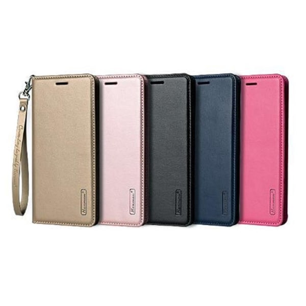 Samsung Galaxy Note10 - Tyylikäs lompakkokotelo HANMAN Rosaröd