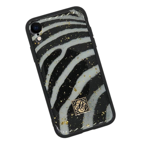 iPhone XR - Effektfullt Stilrent Skal Zebra Zebra