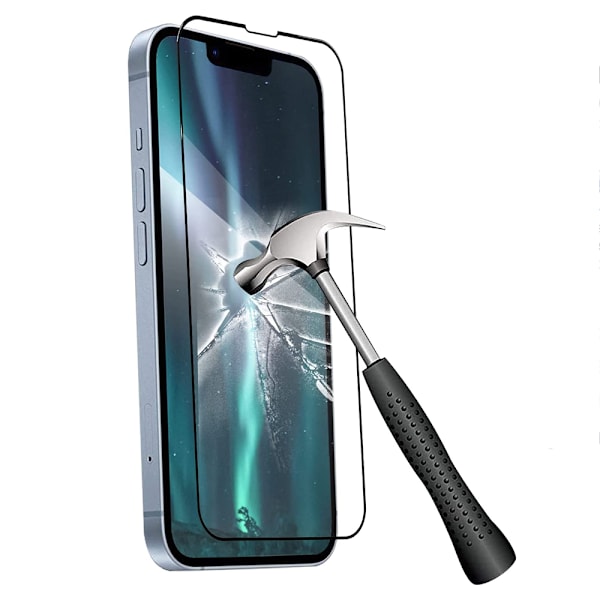 iPhone 13/13 Pro - 2-Pack Skärmskydd 2.5D HD 0,3mm
