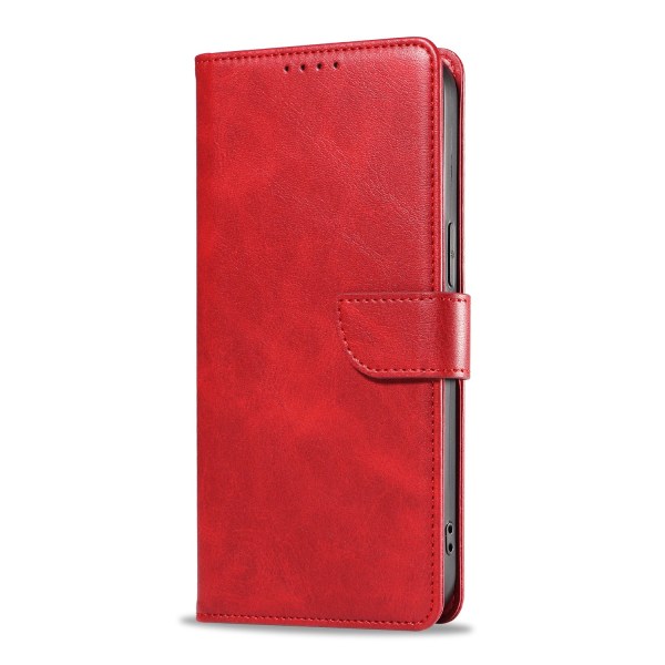 iPhone 15 plus - Plånboksfodral i Flera Färger Red