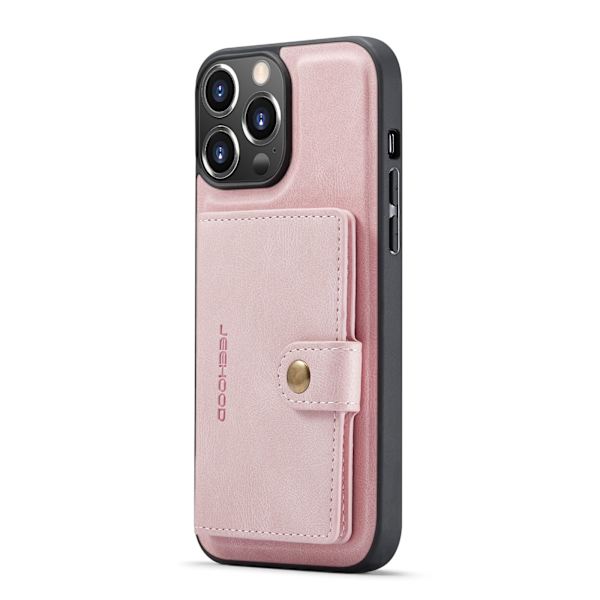 iPhone 14 Pro Max - Skal med Kortfack Roséguld