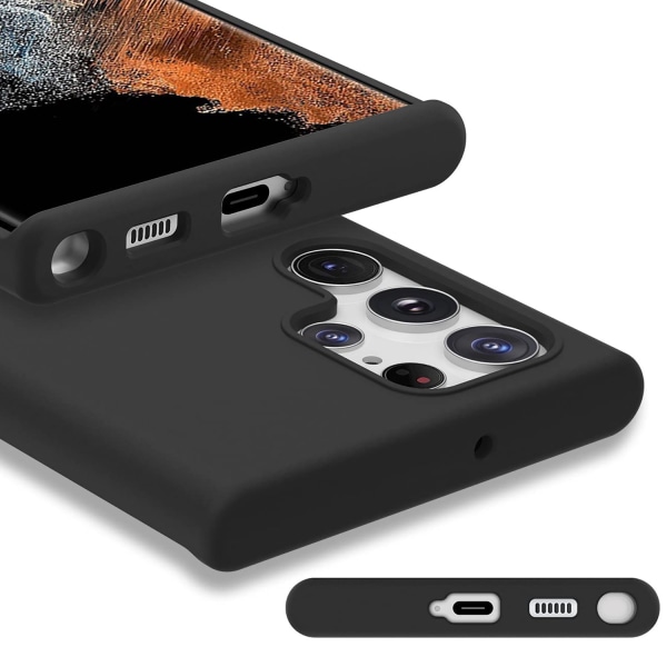 Samsung Galaxy S22 Ultra - Tunt Skal Mörkblå