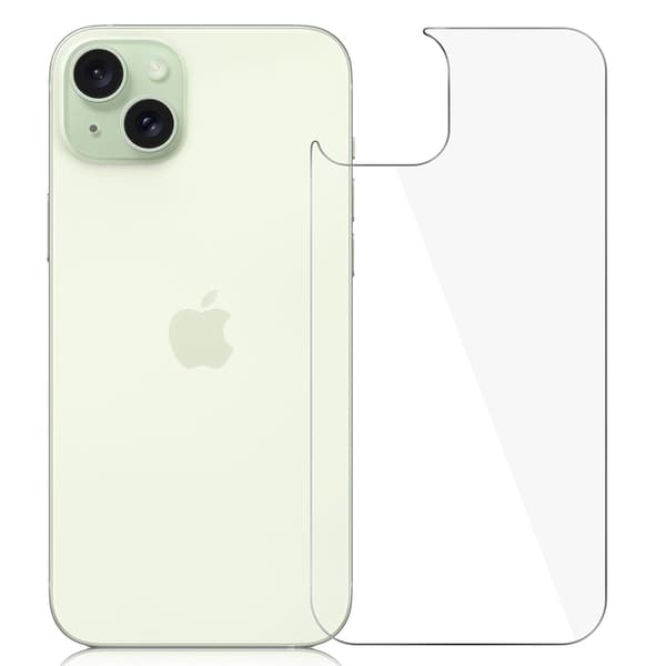 iPhone 15 Back Hydrogel Skärmskydd HD 0,2mm Transparent