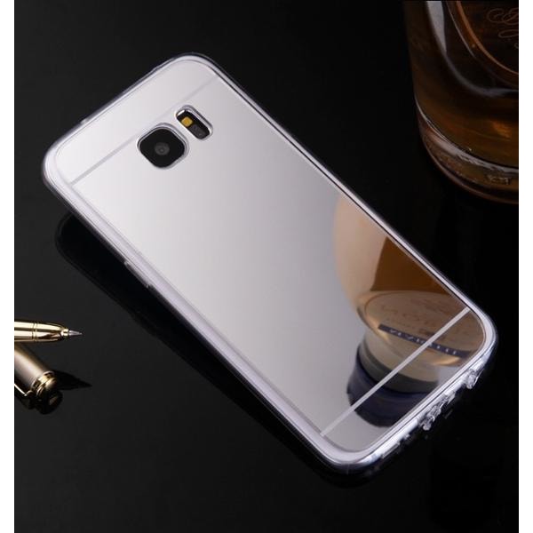 Samsung Galaxy S8+ "Vintage" från LEMAN med Spegeldesign Silver