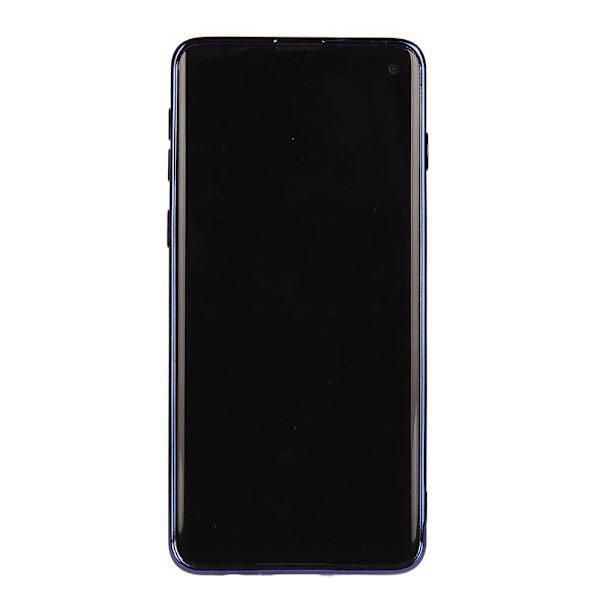 Samsung Galaxy S10E - Skyddande Silikonskal med Ringhållare Röd