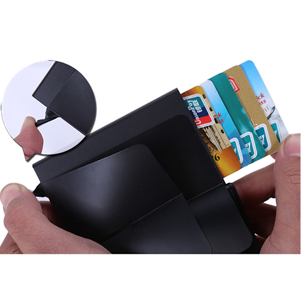 Exklusiv Korthållare från ROYBEN (RFID & NFC Skydd) Mörkbrun