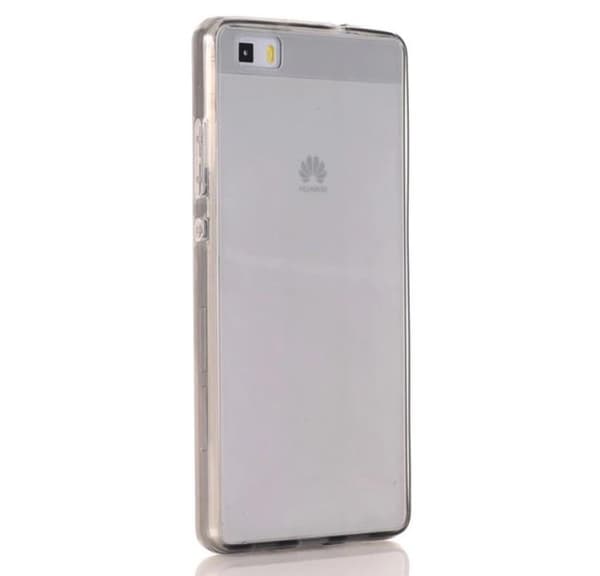 Huawei P9 - Dubbelsidigt Silikonfodral med TOUCHFUNKTION Guld