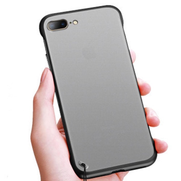 iPhone 8 Plus - Skyddande Stilrent Skal Svart