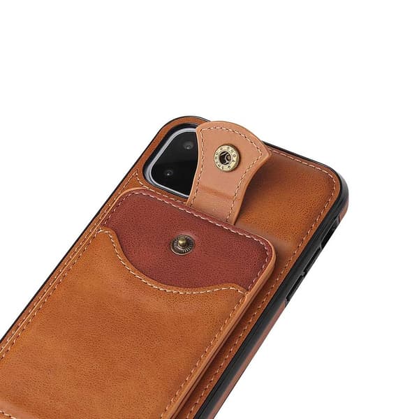 iPhone 11 Kortfack Skal - Praktiskt och Elegant Skydd Grå