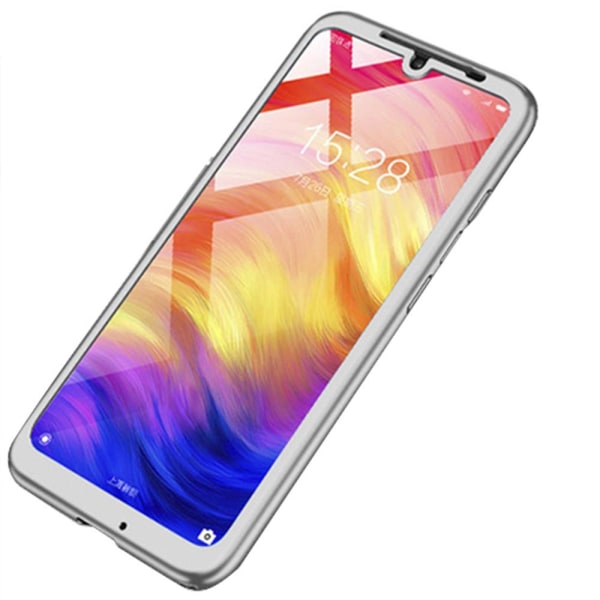 Samsung Galaxy A70 - Praktiskt Heltäckande Skyddsskal (FLOVEME) Silver Silver