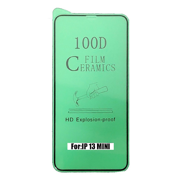 2-PACK iPhone 13 Mini Keramiskt Skärmskydd HD 0,3mm Transparent
