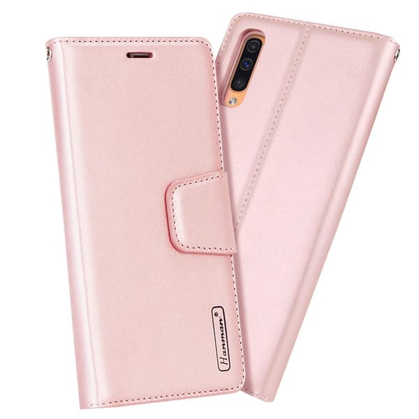 Samsung Galaxy A50 - Stilrent Praktiskt Plånboksfodral Black Svart