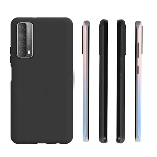 Huawei P Smart 2021 - Stilrent Silikonskal Svart