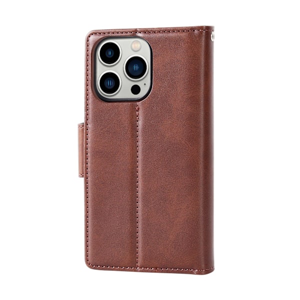 iPhone 14 Pro Max - Stilrent 2-i-1 Design Plånboksfodral Svart