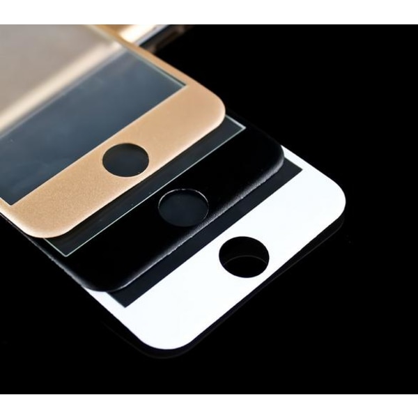 iPhone 7 skjermbeskytter 3D 9H Ramme 0,2 mm HD-Clear Vit Vit
