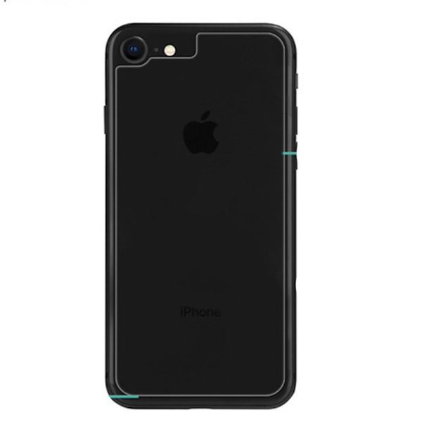 iPhone 7 2-PACK Baksida Skärmskydd 9H Screen-Fit HD-Clear. Transparent/Genomskinlig