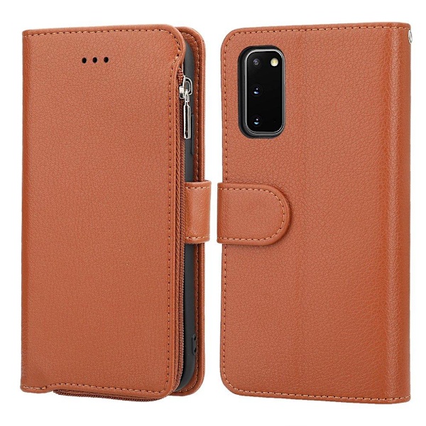 Samsung Galaxy S20FE - Effetkfullt Plånboksfodral Grön