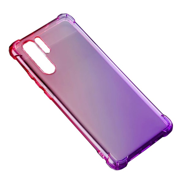 Huawei P30 Pro - Støtdempende Floveme silikondeksel Transparent/Genomskinlig