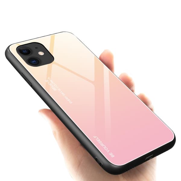 iPhone 12 Mini - Skyddande Skal (NKOBEE) Svart/Röd