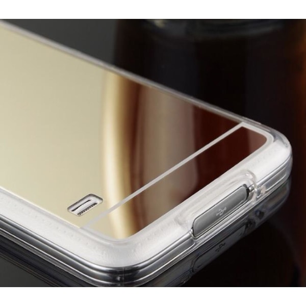 Samsung Galaxy S5 - "Vintage" fra LEMAN med spejldesign Guld