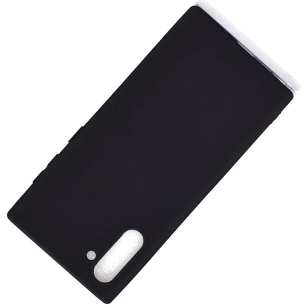 Samsung Galaxy Note 10 - Tyylikäs mattapintainen silikonikuori Svart