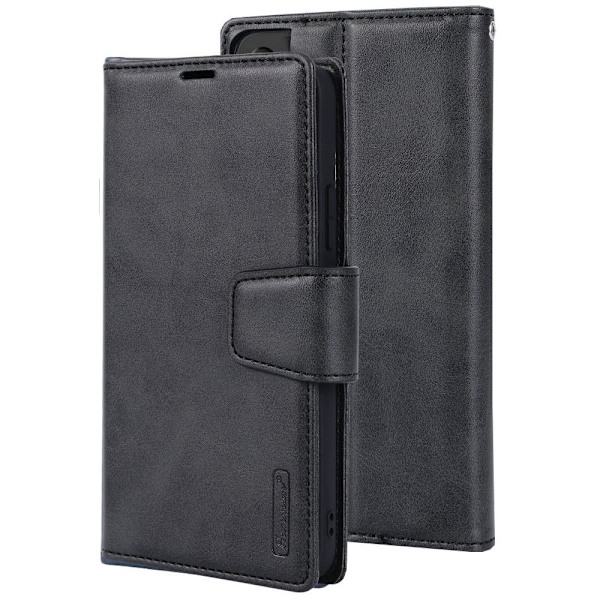 iPhone 16 - Hanman Miro 2-in-1 Stilrent Plånboksfodral Blå
