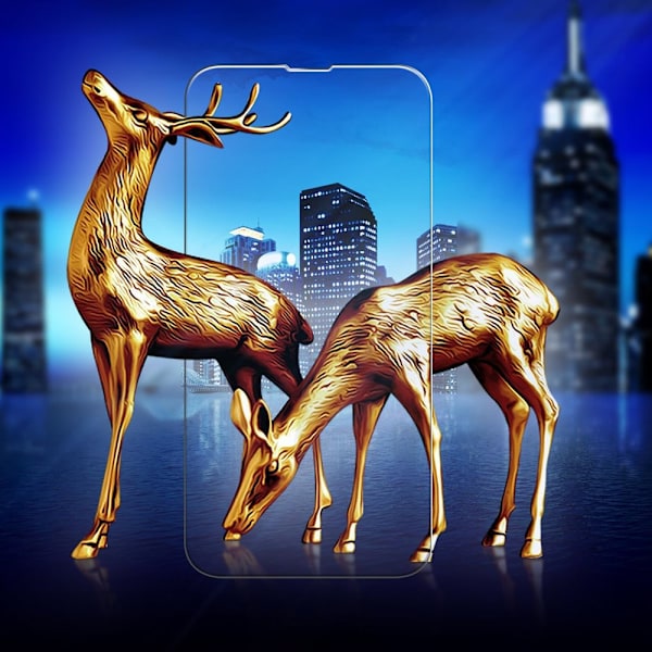 iPhone 16E 2-pack Hydrogel Skärmskydd HD 0,2mm Transparent