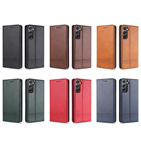 Samsung Galaxy S21 - (YAZUNSHI) Pung etui Brun