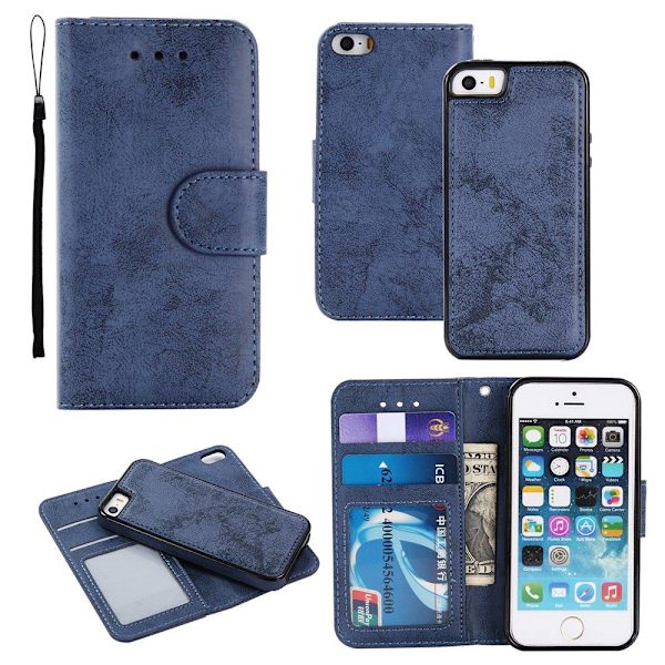Smart Fodral med Dubbelfunktion till iPhone 6/6S Svart
