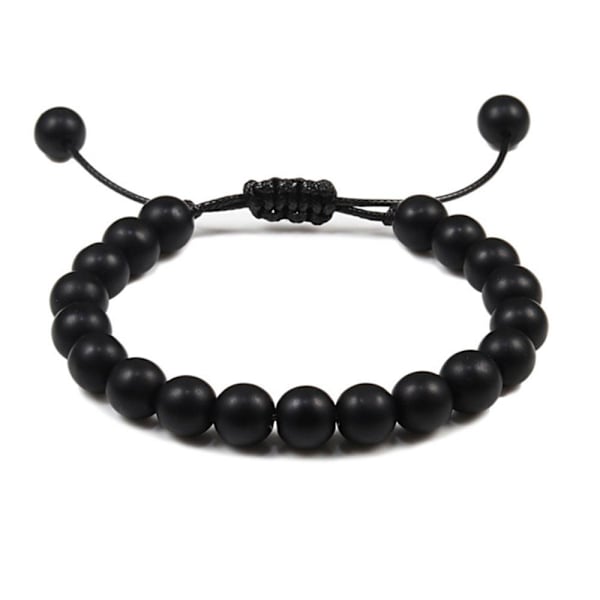 Hållbart Stenkulors Armband Black Pine Light Blue