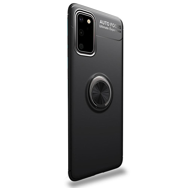 Samsung Galaxy S20FE - Skal med Ringhållare Svart/Blå