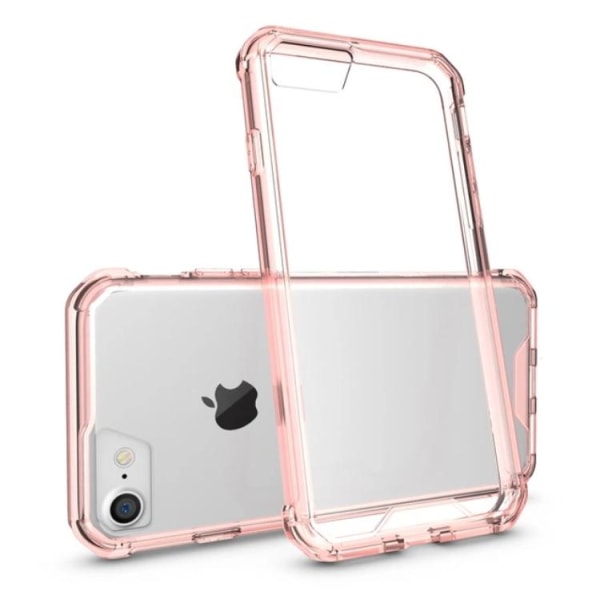 Stilfuldt Hybrid Cover fra LEMAN - iPhone 8 Rosa