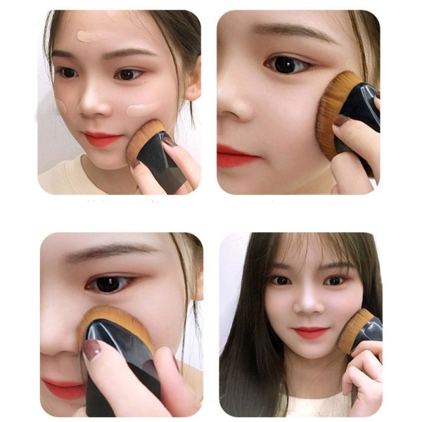 Smidig Foundation Blush Borste Svart