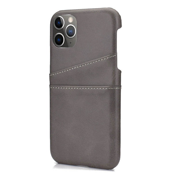 iPhone 13 Pro Max - Skal med Korthållare Grå