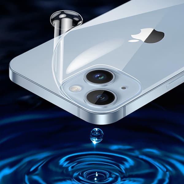 iPhone 15 Back Hydrogel Skärmskydd HD 0,2mm Transparent