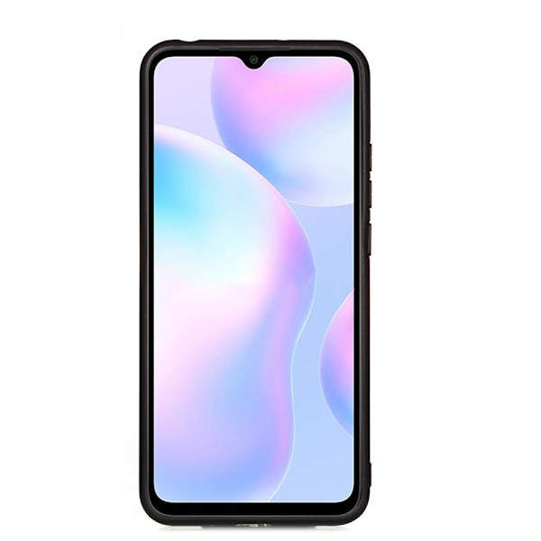 Xiaomi Redmi 9AT - Skal med Korthållare Mörkblå