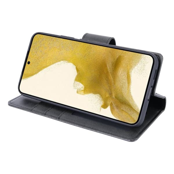 Samsung Galaxy S22 Plus - HANMAN lommebokdeksel Svart