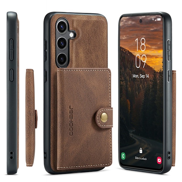 Samsung Galaxy S25 Plus - Skal, plånbok & skydd i ett! Grön