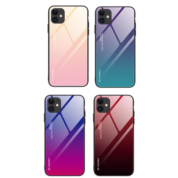 iPhone 12 Mini - Suojakuori (NKOBEE) Svart/Röd