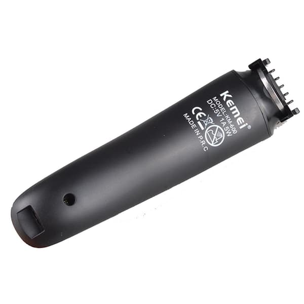 Kemei KM 600 Rakapparat Svart