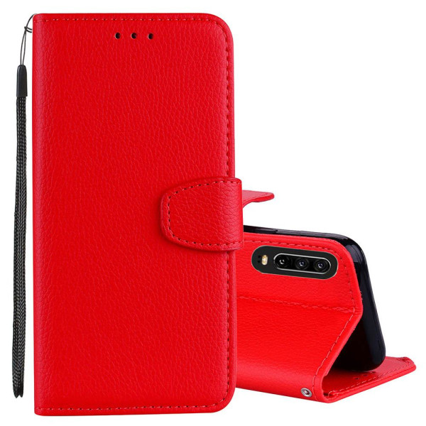 Huawei P30 - Tyylikäs nahkainen lompakkokotelo (NKOBEE) Röd