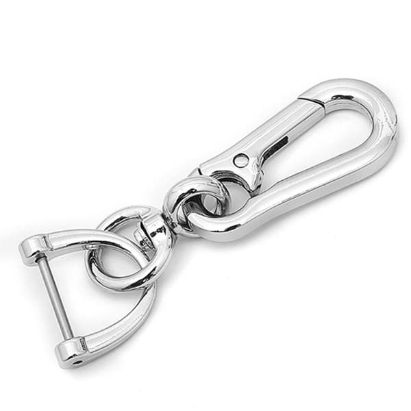 Smidig Kraftfull Nyckelring Silver